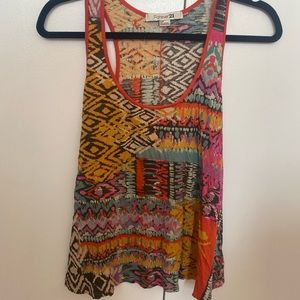 Bright summer tank top